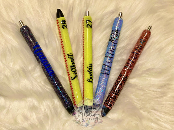 MTO {Choose Your Design} Glitter Pen