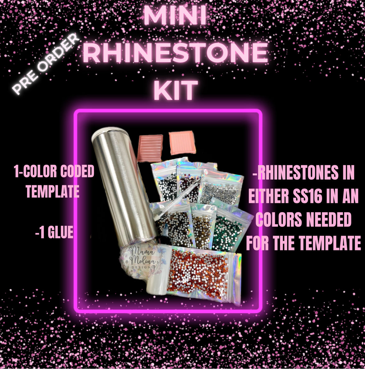 {PRE ORDER} Premium Mini Rhinestone Kit